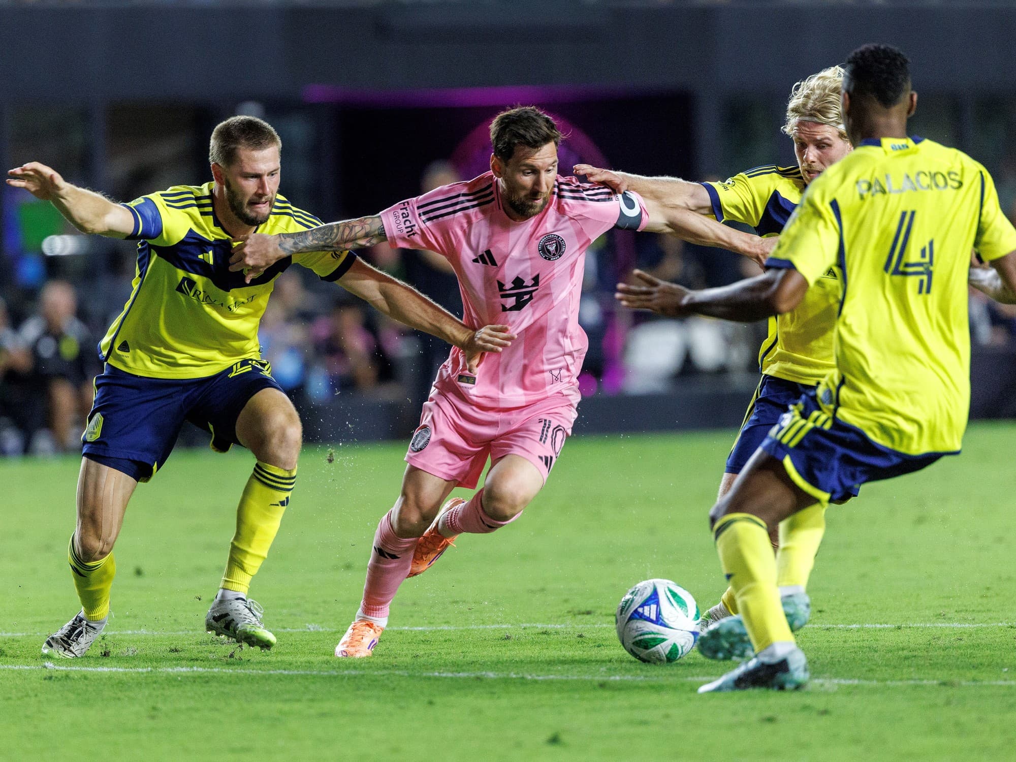 Lionel Messi con la camiseta de Inter Miami
